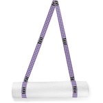 Gingham Print Yoga Mat Strap (Personalized)