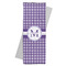 Gingham Print Yoga Mat Towel (Personalized)