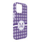 Gingham Print iPhone Case - Plastic - iPhone 13 Pro Max (Personalized)