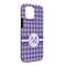 Gingham Print iPhone Case - Rubber Lined - iPhone 13 Pro Max (Personalized)