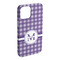 Gingham Print iPhone Case - Plastic - iPhone 15 Pro Max (Personalized)