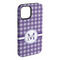Gingham Print iPhone 15 Pro Max Tough Case - Angle