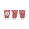 Red & Tan Plaid 12 Oz Latte Mug - Approval