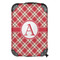 Red & Tan Plaid 13" Hard Shell Backpacks - FRONT