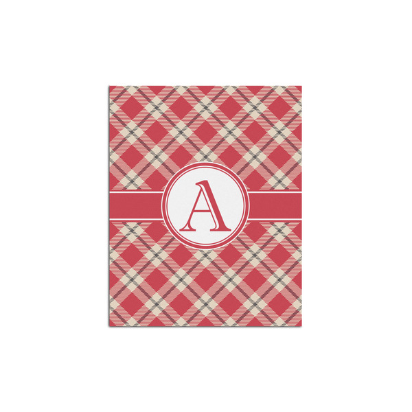 Custom Red & Tan Plaid Poster - Multiple Sizes (Personalized)