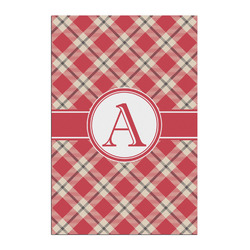 Red & Tan Plaid Posters - Matte - 20x30 (Personalized)
