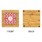 Red & Tan Plaid Bamboo Trivet with 6" Tile - APPROVAL