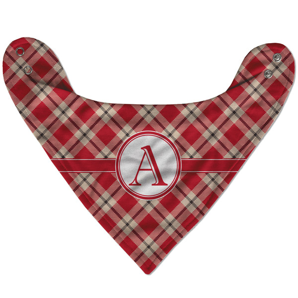 Red & Tan Plaid Bandana Flat Approval