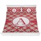Red & Tan Plaid Comforter Set - King (Personalized)