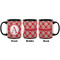 Red & Tan Plaid Coffee Mug - 11 oz - Black APPROVAL