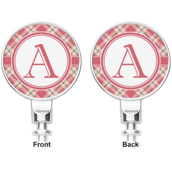 Red & Tan Plaid Corkscrew - Apvl