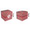Red & Tan Plaid Cubic Gift Box - Approval