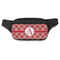 Red & Tan Plaid Fanny Packs - FRONT