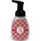 Red & Tan Plaid Foam Soap Bottle - Black (Personalized)