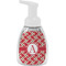 Red & Tan Plaid Foam Soap Bottle (Personalized)