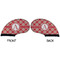 Red & Tan Plaid Golf Club Covers - APPROVAL