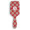 Red & Tan Plaid Hair Brushes (Personalized)
