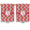 Red & Tan Plaid House Flags - Double Sided - APPROVAL