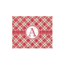 Red & Tan Plaid 110 pc Jigsaw Puzzle (Personalized)