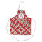 Red & Tan Plaid Kid's Apron - Medium (Personalized)