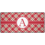 Red & Tan Plaid 3XL Gaming Mouse Pad - 35" x 16" (Personalized)