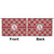 Red & Tan Plaid Large Zipper Pouch Approval (Front and Back)
