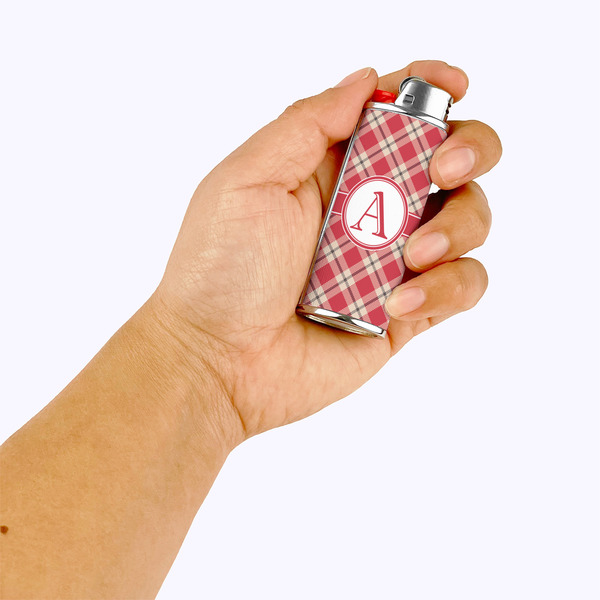 Red & Tan Plaid Lighter Case - LIFESTYLE