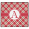 Red & Tan Plaid XL Gaming Mouse Pad - 18" x 16" (Personalized)