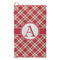 Red & Tan Plaid Microfiber Golf Towel - Small (Personalized)