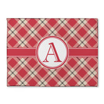 Red & Tan Plaid Microfiber Screen Cleaner (Personalized)