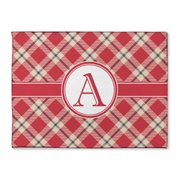 Red & Tan Plaid Microfiber Screen Cleaner (Personalized)