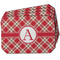 Red & Tan Plaid Octagon Placemat - Composite (MAIN)