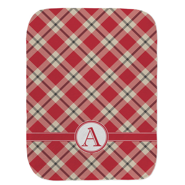 Red & Tan Plaid Old Burp Flat