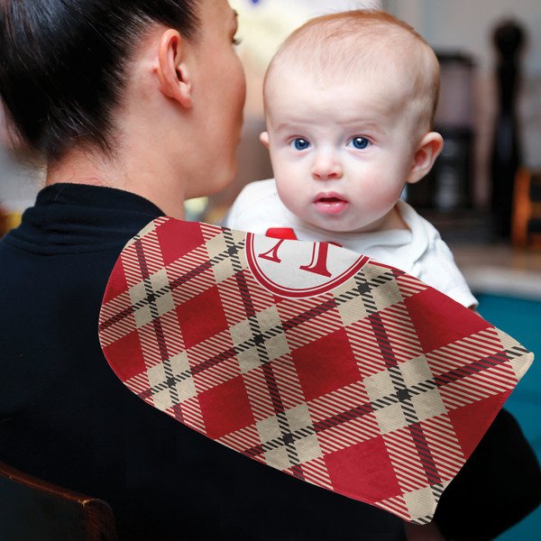 Red & Tan Plaid Old Burp - Lifestyle