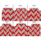 Red & Tan Plaid Page Dividers - Set of 6 - Approval