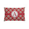 Red & Tan Plaid Pillow Case - Standard - Front
