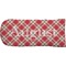 Red & Tan Plaid Putter Cover (Front)