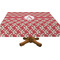 Red & Tan Plaid Tablecloths (Personalized)