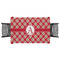 Red & Tan Plaid Tablecloth - 58"x58" (Personalized)