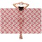 Red & Tan Plaid Sheer Sarong