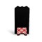 Red & Tan Plaid Stylized Phone Stand - Back