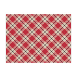 Red & Tan Plaid Large Tissue Papers Sheets - Heavyweight