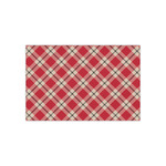 Red & Tan Plaid Tissue Paper Sheets - Small - Heavyweight