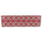Red & Tan Plaid Valance - Front