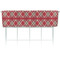 Red & Tan Plaid Valance (Personalized)