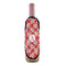 Red & Tan Plaid Wine Bottle Apron - IN CONTEXT