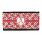 Red & Tan Plaid Leatherette Ladies Wallet (Personalized)