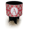 Red & Tan Plaid Black Beach Spiker Drink Holder (Personalized)