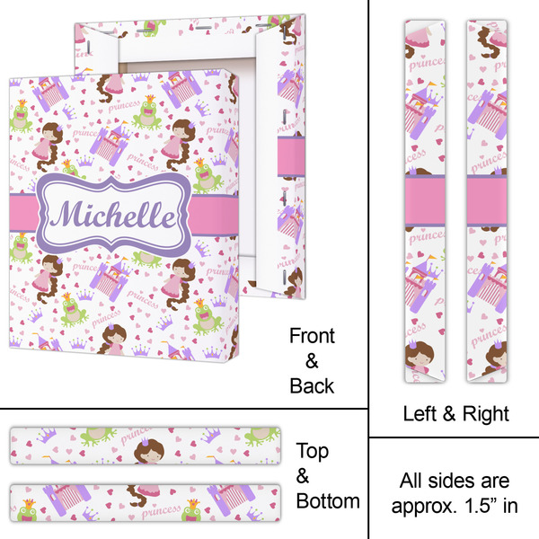 Princess Print 11x14 - Canvas Print - Approval