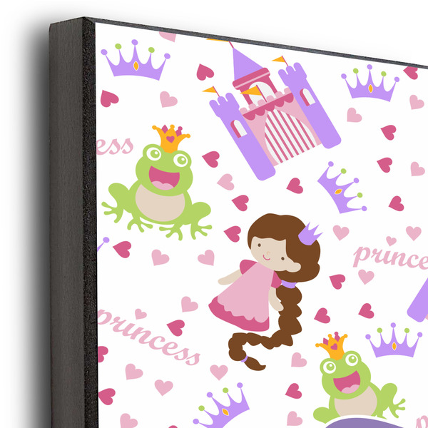 Princess Print 11x14 Wood Print - Closeup